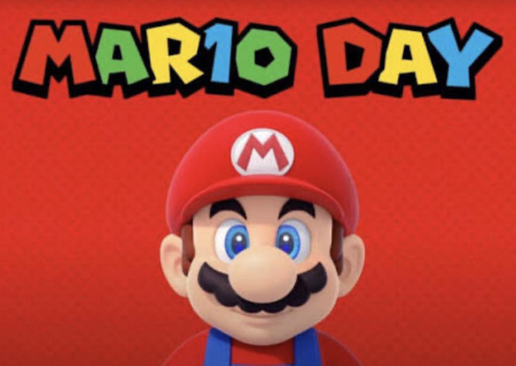 Mario Day celebration at the arcade